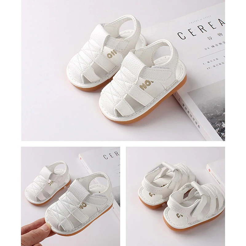 Baby Boys Girls Summer Sandals Non-Slip Outdoor Flats Toddler First Walker Shoes