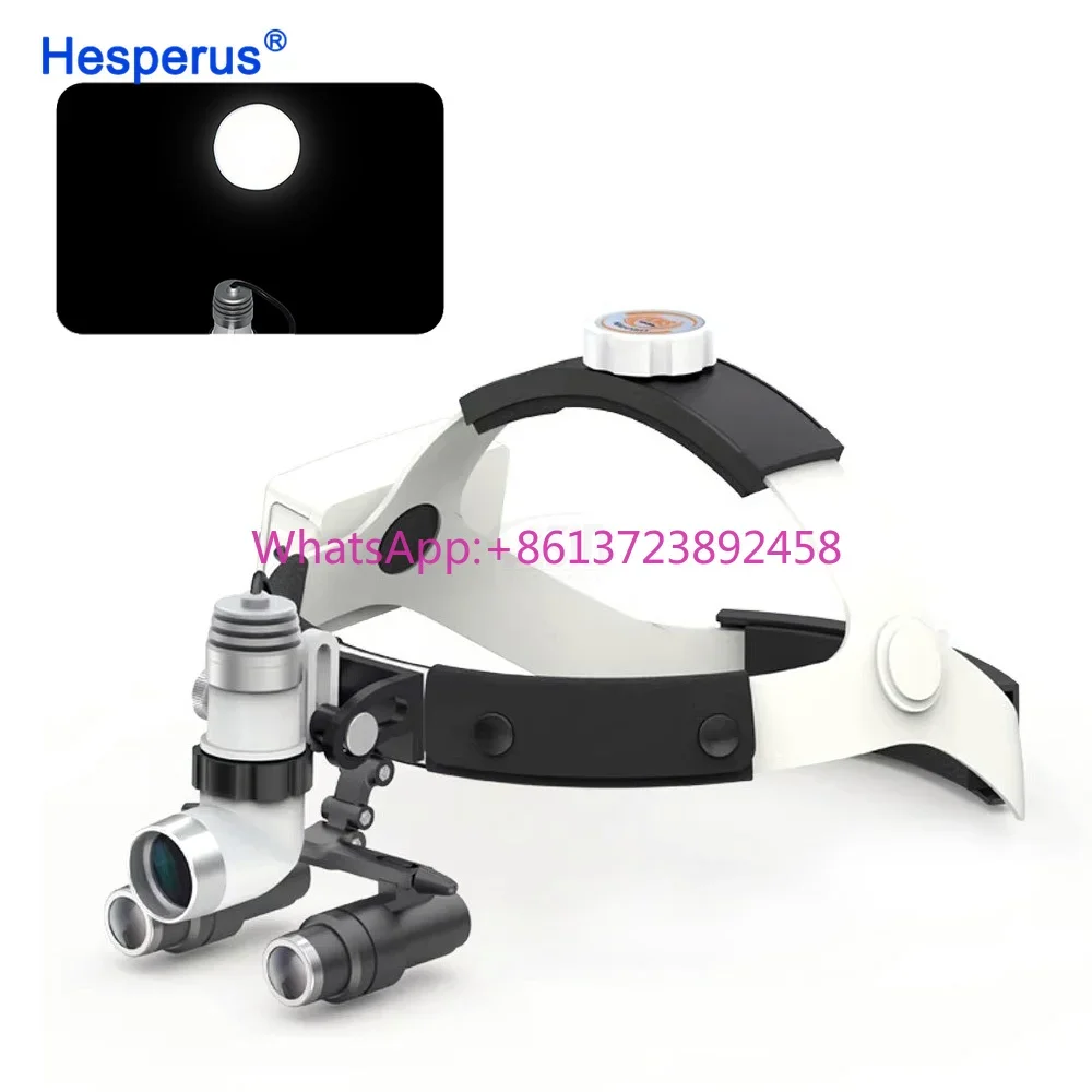

Original KWS 4X 5X 6X Dental LED Headlight with Loupe Magnifier 420mm Medical Surgical Dentist Magnifying Glasses Loupes