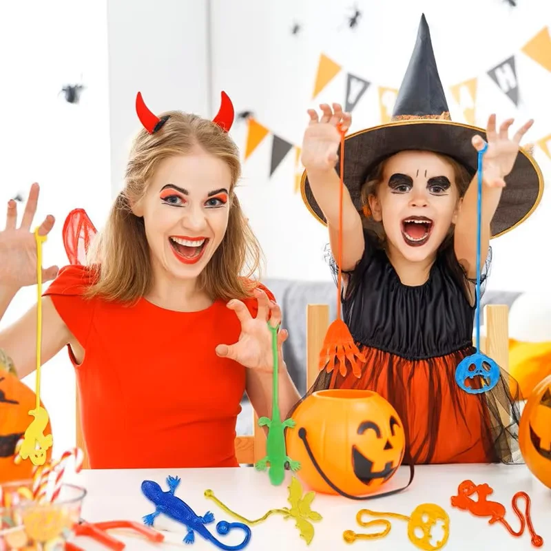 10/20/30/50 Stück Klebrige Hände im Großpack, Stressabbau-Spielzeug, Dehnbare Klebrige Hände für Kinder, Halloween-Geschenktüten-Füller, Quetschspielzeug – Detail 4