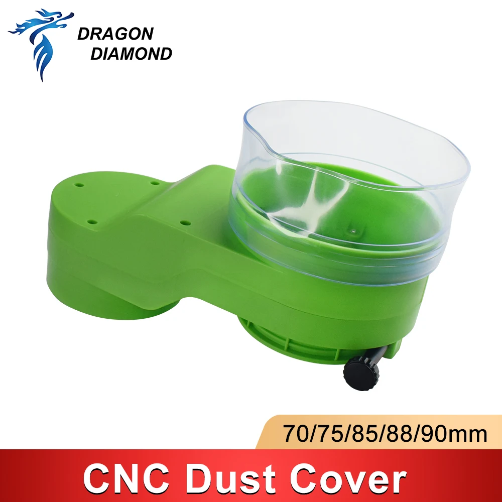 CNC Spindle Dust Cover Collector 70/85/90mm Vacuum Cleaner CNC Engraving Milling Machine Woodworking Power Tools