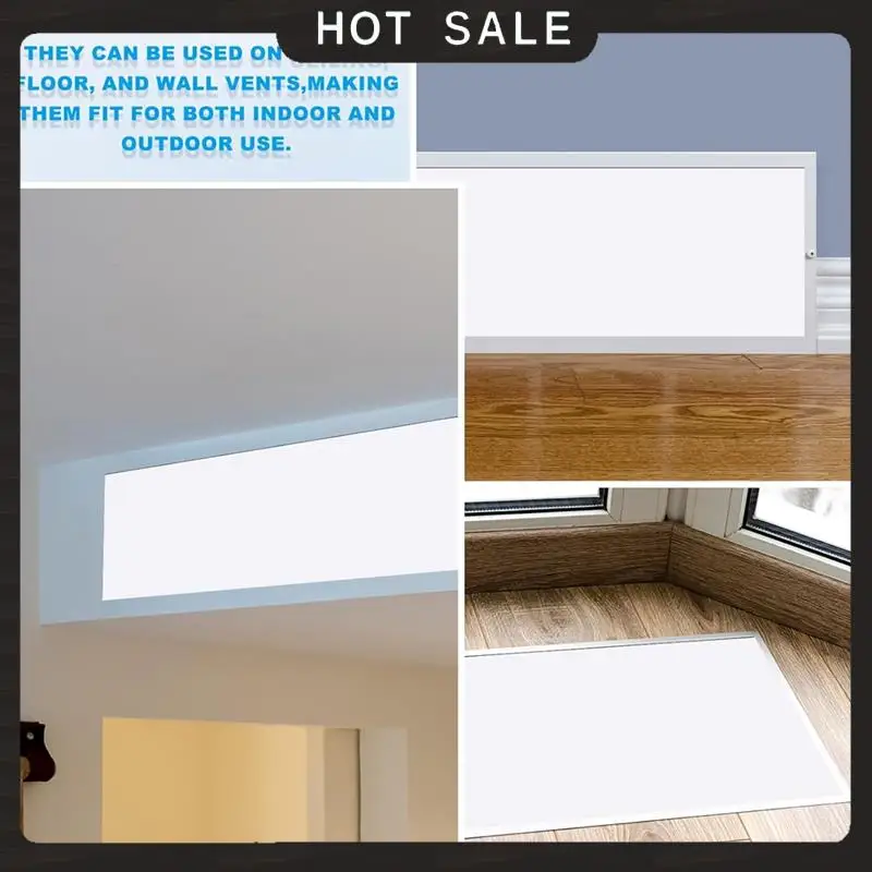 

24-часовая доставка, 4 шт., круглые магнитные вентиляционные крышки, стандартный диаметр. Крышка воздушного регистра 6,5 дюйма для настенной каминной печи HVAC