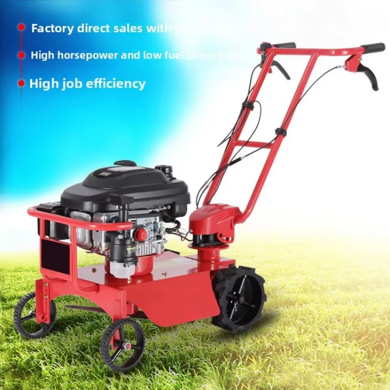 Hochleistungs-Rasentrimmer Rasenmäher mit Teleskopgriff Garten-Grasschneider-Maschine