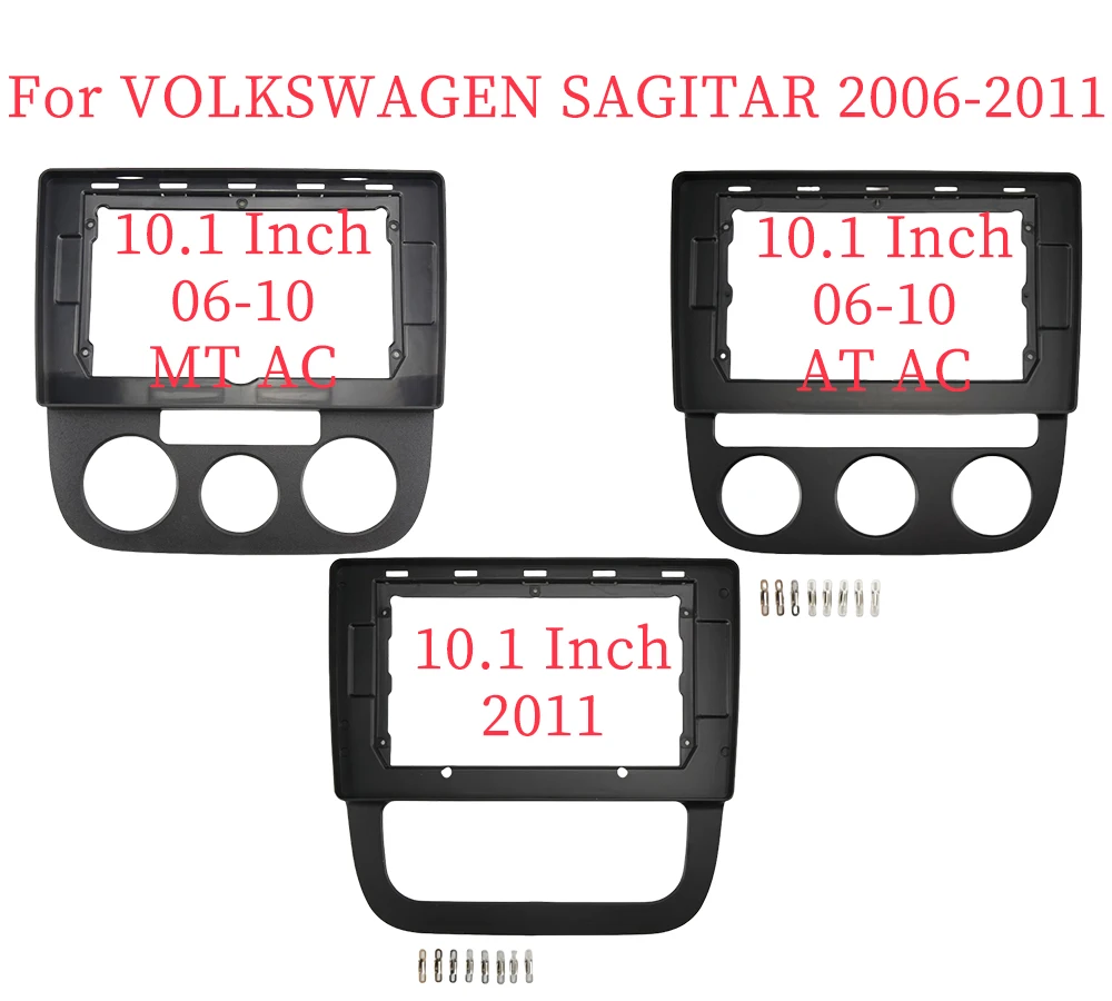 

10,1 дюймовая Автомобильная рамка, адаптер для Android, аксессуары для панели для VOLKSWAGEN SAGITAR 2006-2011