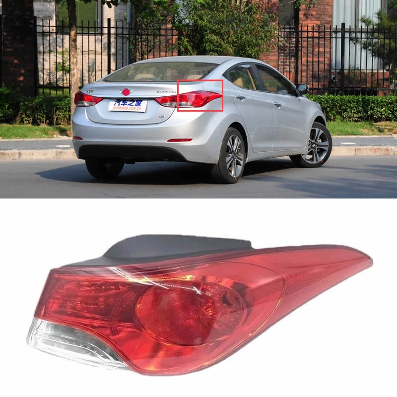 

Автомобильные аксессуары внешний задний фонарь в сборе для Hyundai ELANTRA 2012-2015