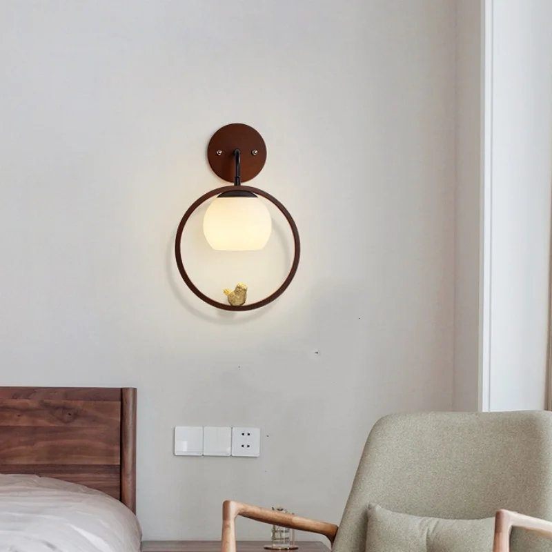 玄関の装飾的な壁掛けランプ、廊下のランプ、インターネットで人気の高い廊下の売れ筋スタイル、リビングルームのテレビの背景に