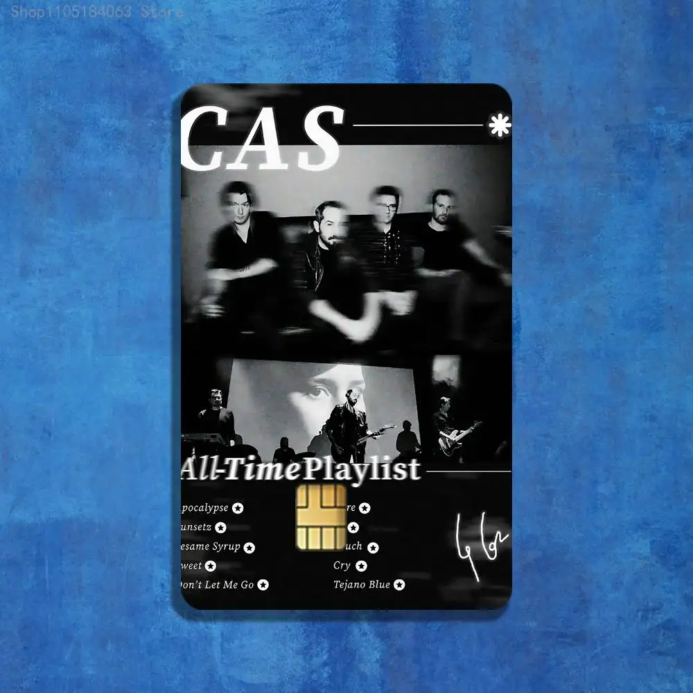 C-Cigarette بعد S-Sex CAS ملصقات الائتمان فيزا الخصم البنك بطاقة شحن حافلة مترو ملصق مضاد للمياه ملصق الديكور