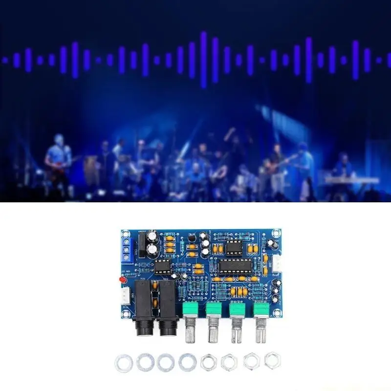 F62C XH-M173 Auditory Reverberation Module Microphone Amplifier Board for Dynamic Mic