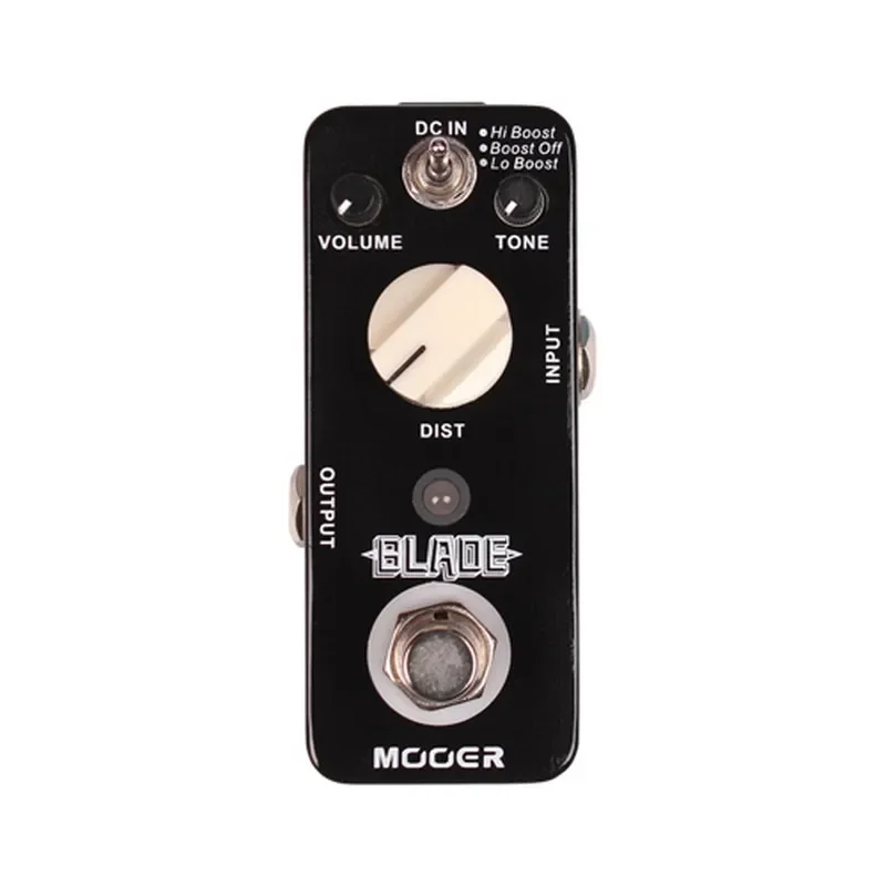 MOOER Blade Metal Distortion Pedal Guitar Effect Pedal 3 Modes Hi/Lo/Off Boost True Bypass Electric Guitar Parts & Accessories