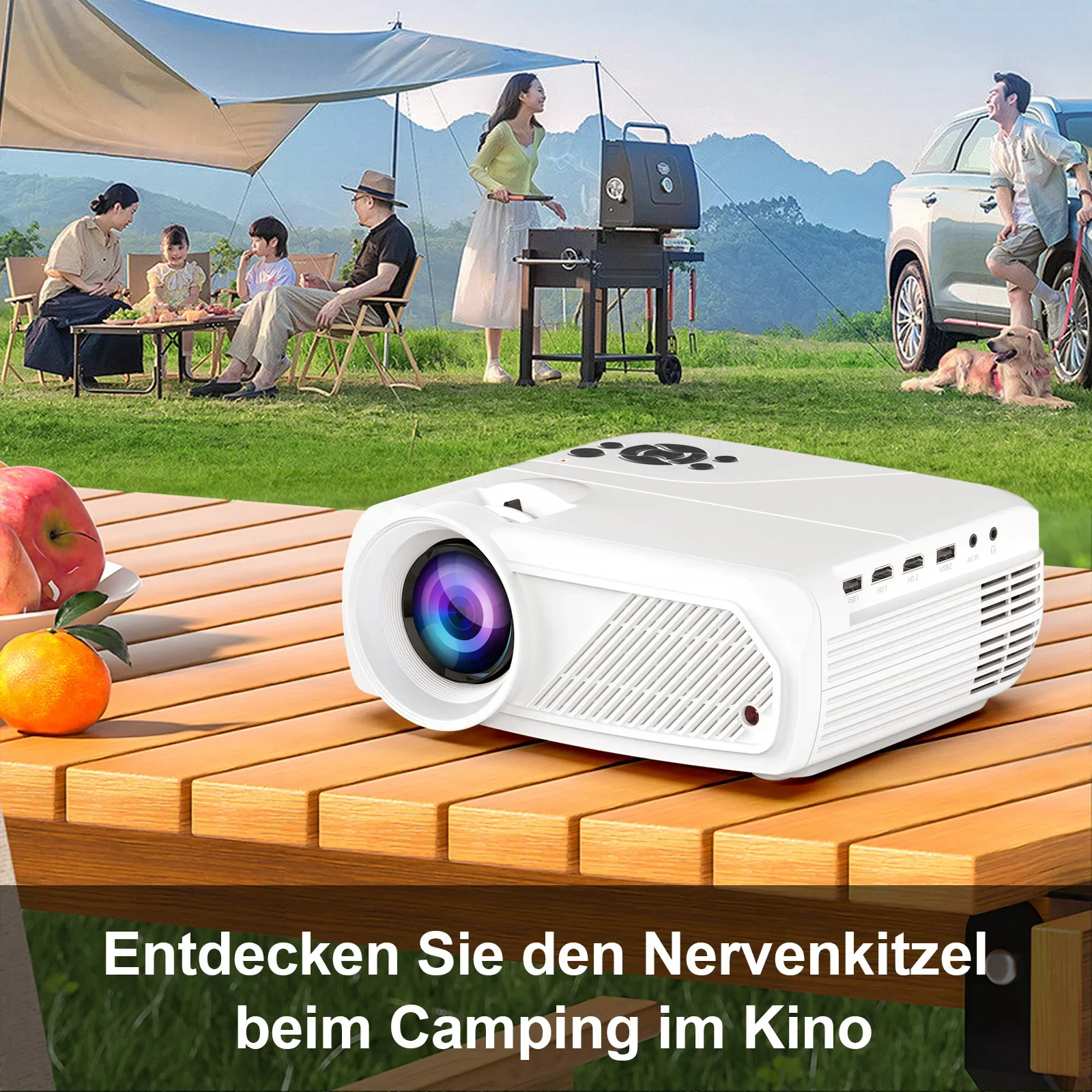 B11 Portable 1080P Projector LCD 280 ANSI Lumens Android Projector 4K LCD Video WIFI Projectors