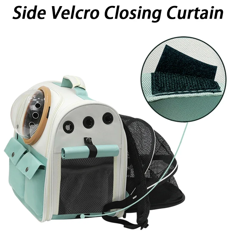 

Рюкзак расширяемый для путешествий, портативная переноска для кошек, рюкзак, холст, складные сумки, милые товары для домашних животных