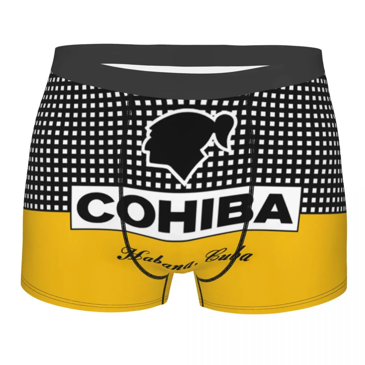 

Custom Male Cool Cuba Cohibs Underwear Boxer Briefs Breathable Shorts Panties Underpants