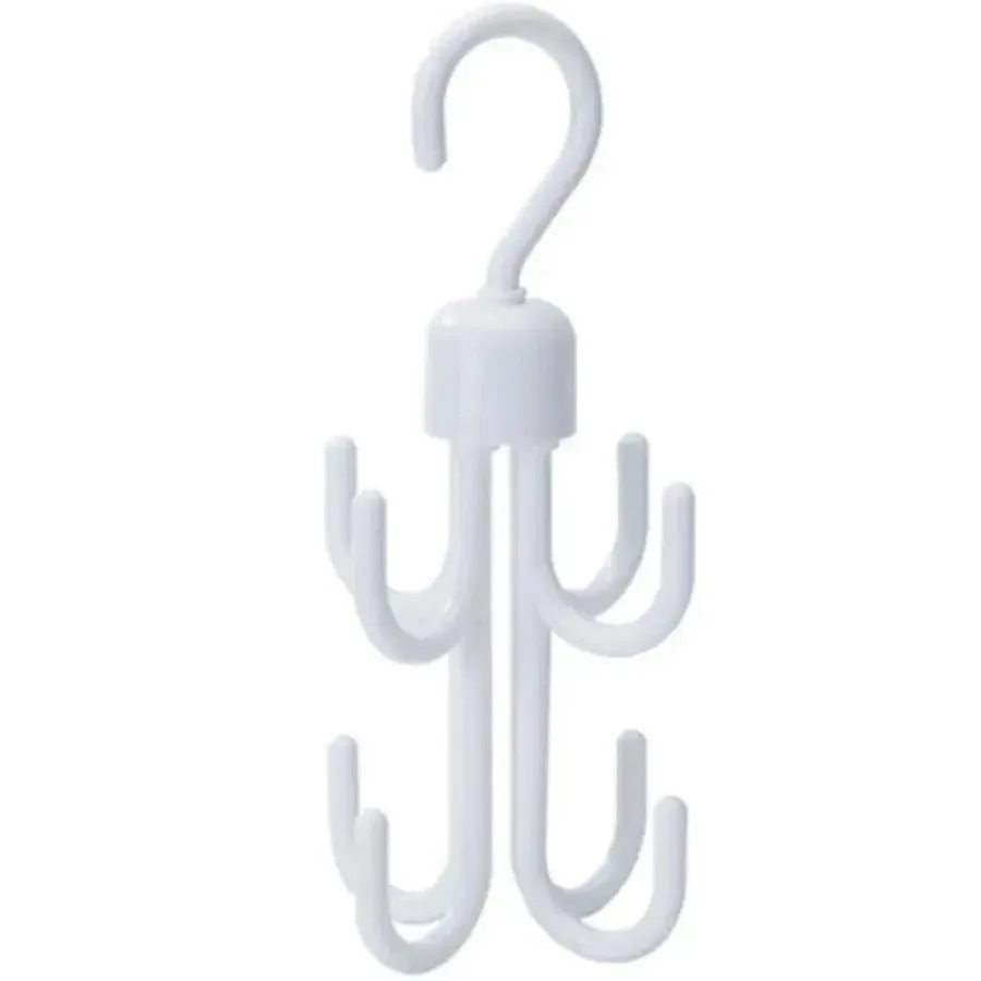 

One Hook Four Claws Hanger, Multi-Functional Closet Organizer for Bags, Hats, Ties & Accessories
