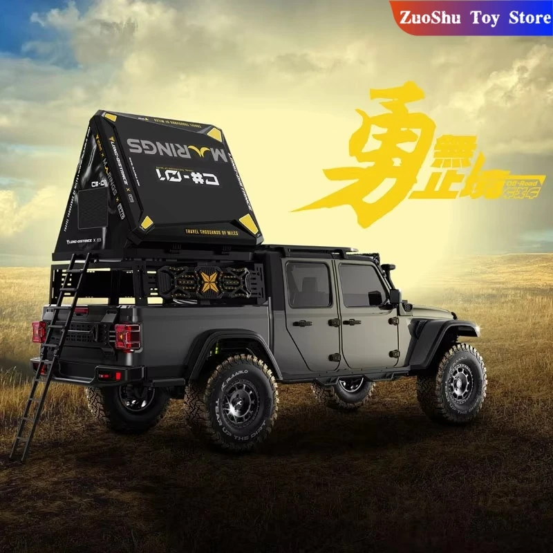 جديد Jk07 Pro 1/7 التحكم عن بعد الكهربائية على الطرق الوعرة مركبة البركانية الرماد تسلق سيارة قفل تفاضلي قطع الاتصال المزدوجة السرعة