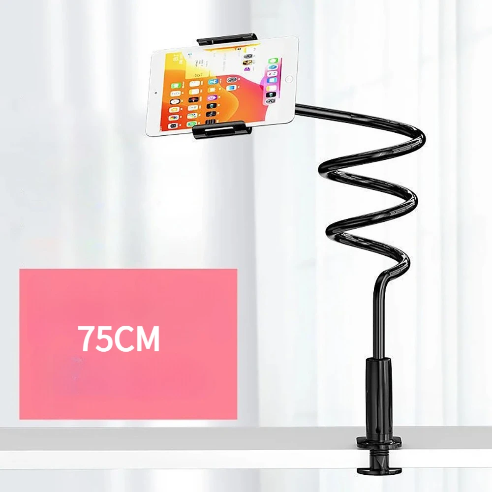 

Портативная подставка для ленивого планшета, универсальная регулируемая гибкая зажим для рук, домашняя кровать, настольный кронштейн, держатель для смартфона, планшета, подставка