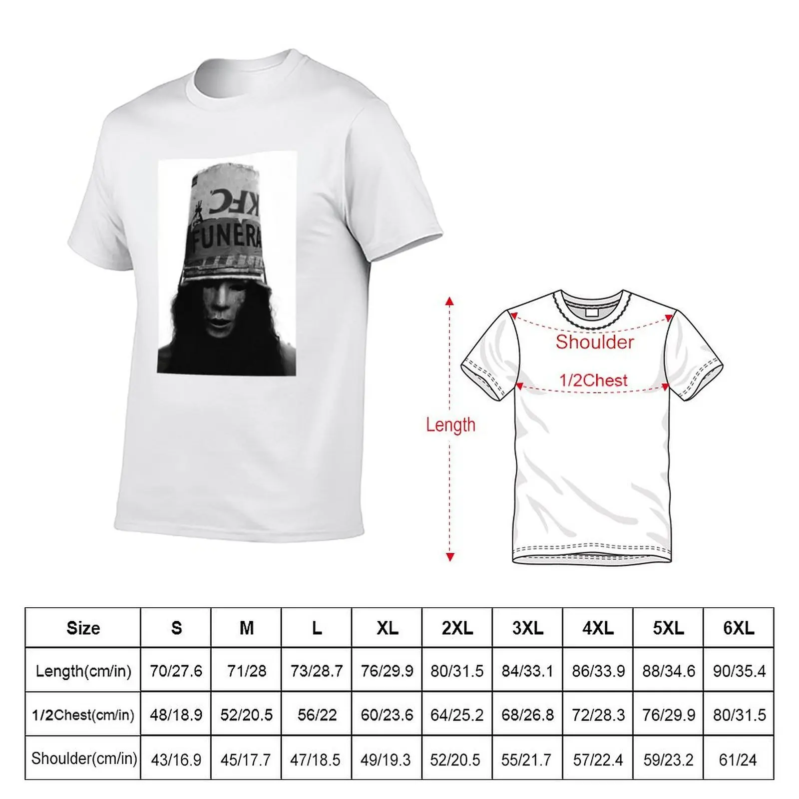 Buckethead T-Shirt man t shirt summer clothes mens t shirts pack