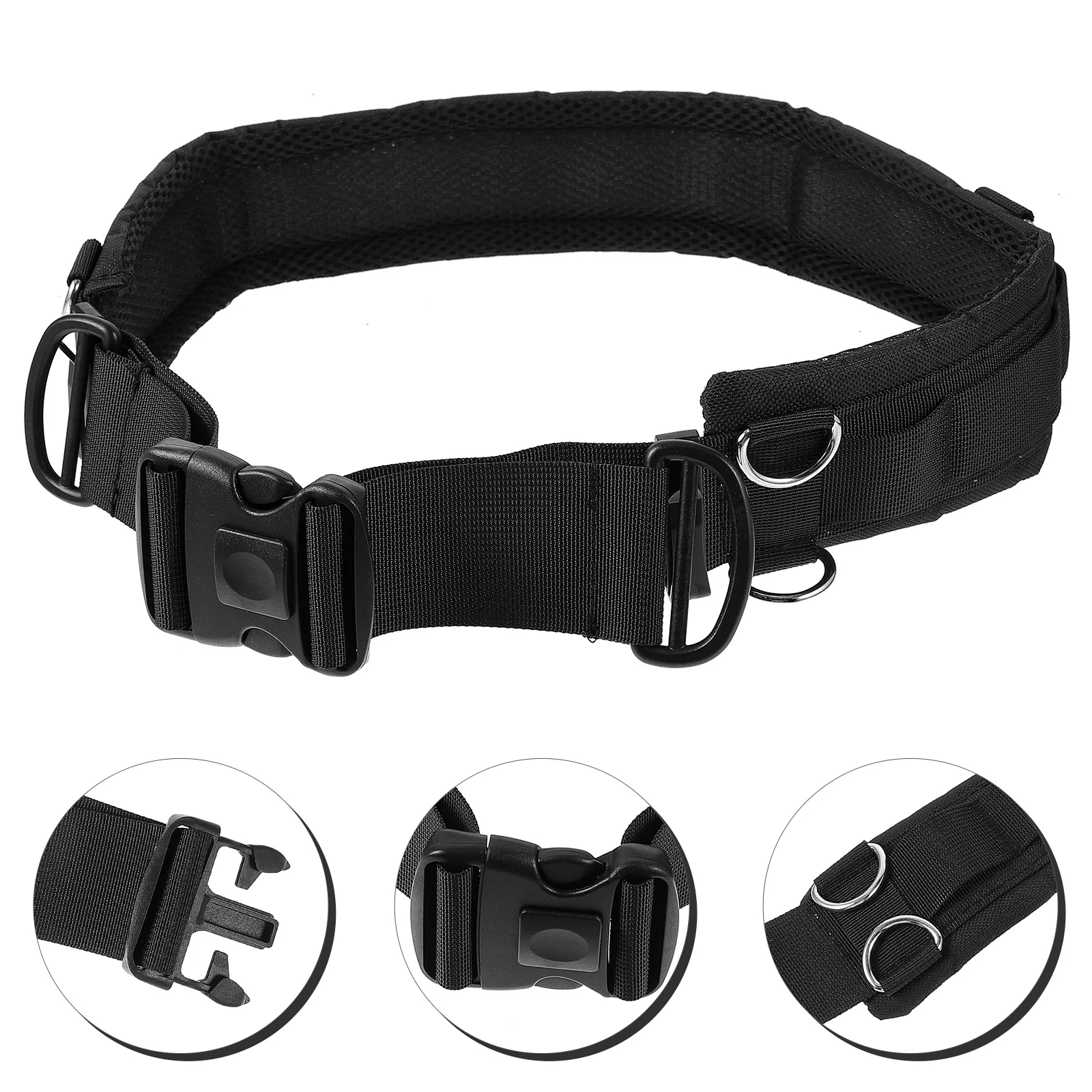 

1Pcs Camera Waist Belt Multi-Function Adjustable Nylon Storage Photography Belt Expandable Lens Bag Portable Filter
