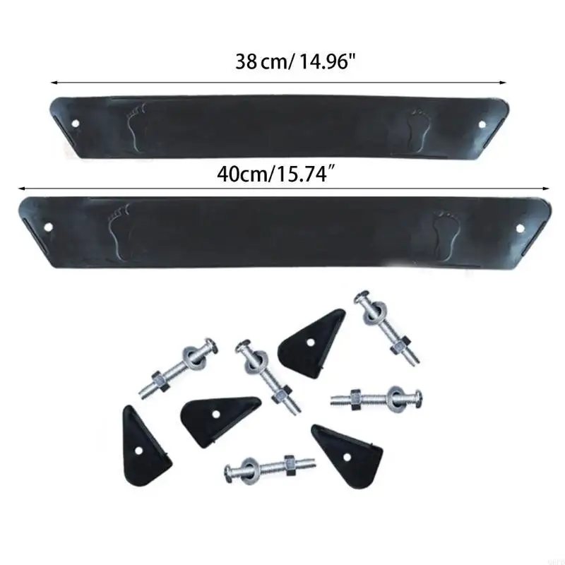 Baby Stroller Non-slip Footpad Pedal Stroller Accessories Compact Plastic Lightweight Footrest Pushchair Anti-skid