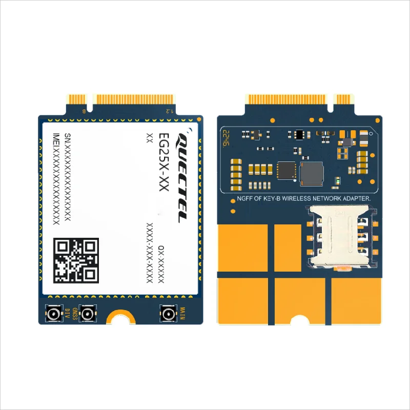 

Quectel EC25 M.2 NGFF Module SIM Card 4G LTE Cat4 EC25-E EC25-EC EC25-EU EC25-AF EC25-AU EC25-J EC25-EUX EC25-AUX EC25-MX