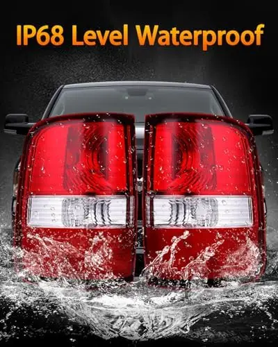 

Задний фонарь стоп-сигнала для F-150 2004-2008 – Комплект красных задних фонарей (для водительской и пассажирской стороны)