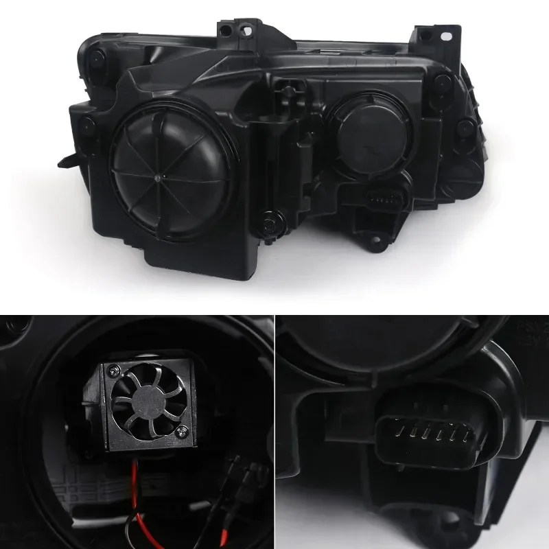 Suitable For 300/300C Projection Multi-Color Headlight Assembly With RGB LED Daytime Running Lights Full LED Headlights