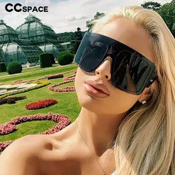 46547 Oversized Square Brand Sunglasses Gradient Lens Women Fashion Shades Uv400 Vintage Glasses