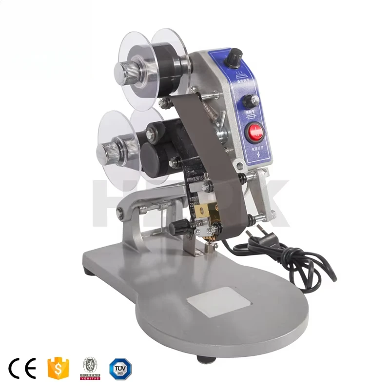 DY8 دليل اليد حقيبة بلاستيكية النافثة للحبر الشريط الساخن تاريخ دفعة رمز الطباعة آلة الترميز الطابعة #2