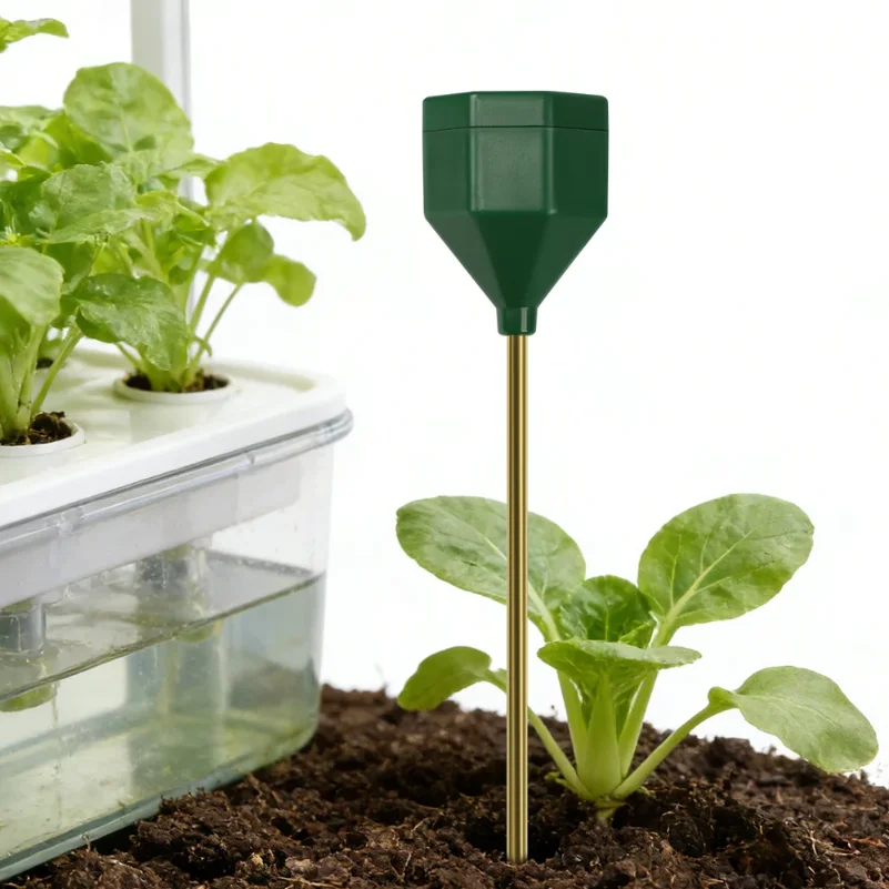 Soil Moisture Meter No Battery Required Hygrometer Sensor for Plant Water Monitoring Indoor Outdoor Garden Lawn Humidity Tester