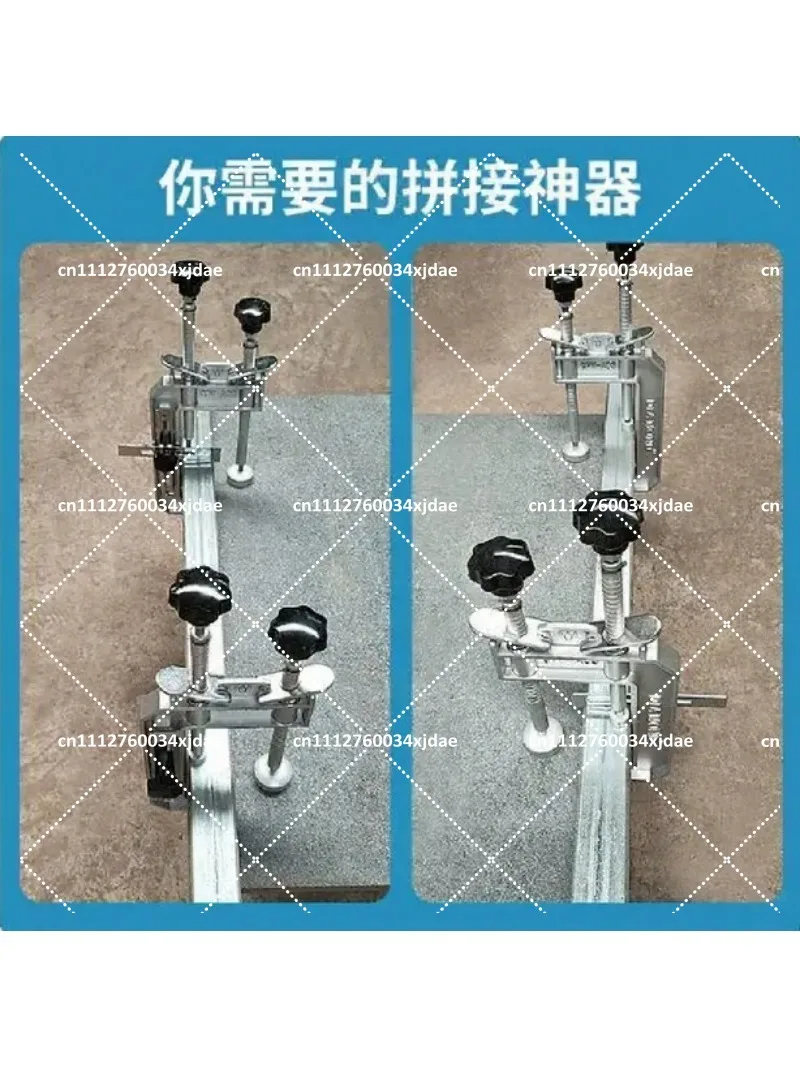 45 Degree Marble Quartz Countertop Water Retaining Clip Right Angle Splicing Installation Clamp for Stone Sink