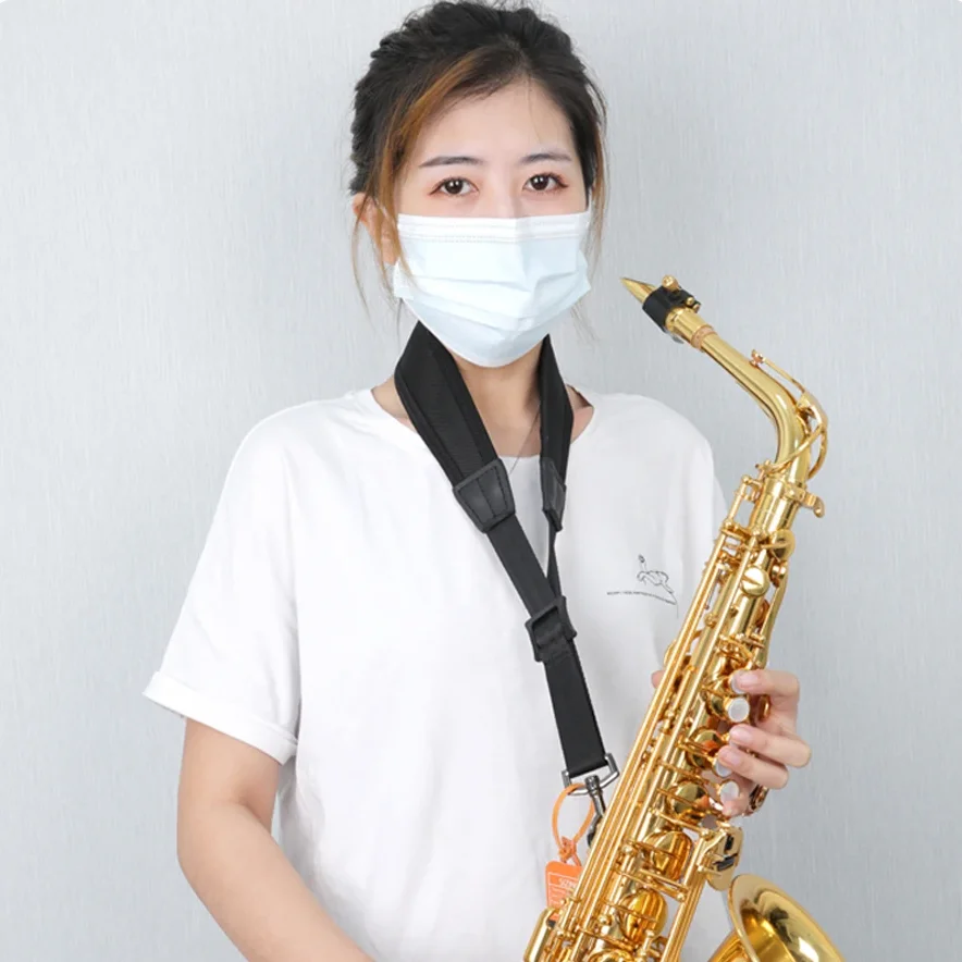 PROTEC NLS series  Strap  pendant  breathable and sweat absorbing  pluté  Sax -Strap Neck