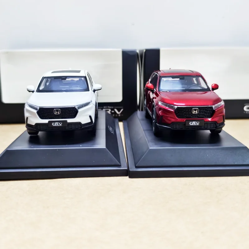 

Литой под давлением масштаб 1:43, CRV 2023, внедорожник, модель автомобиля из сплава, готовый продукт, имитация коллекции игрушек, подарок, статический дисплей