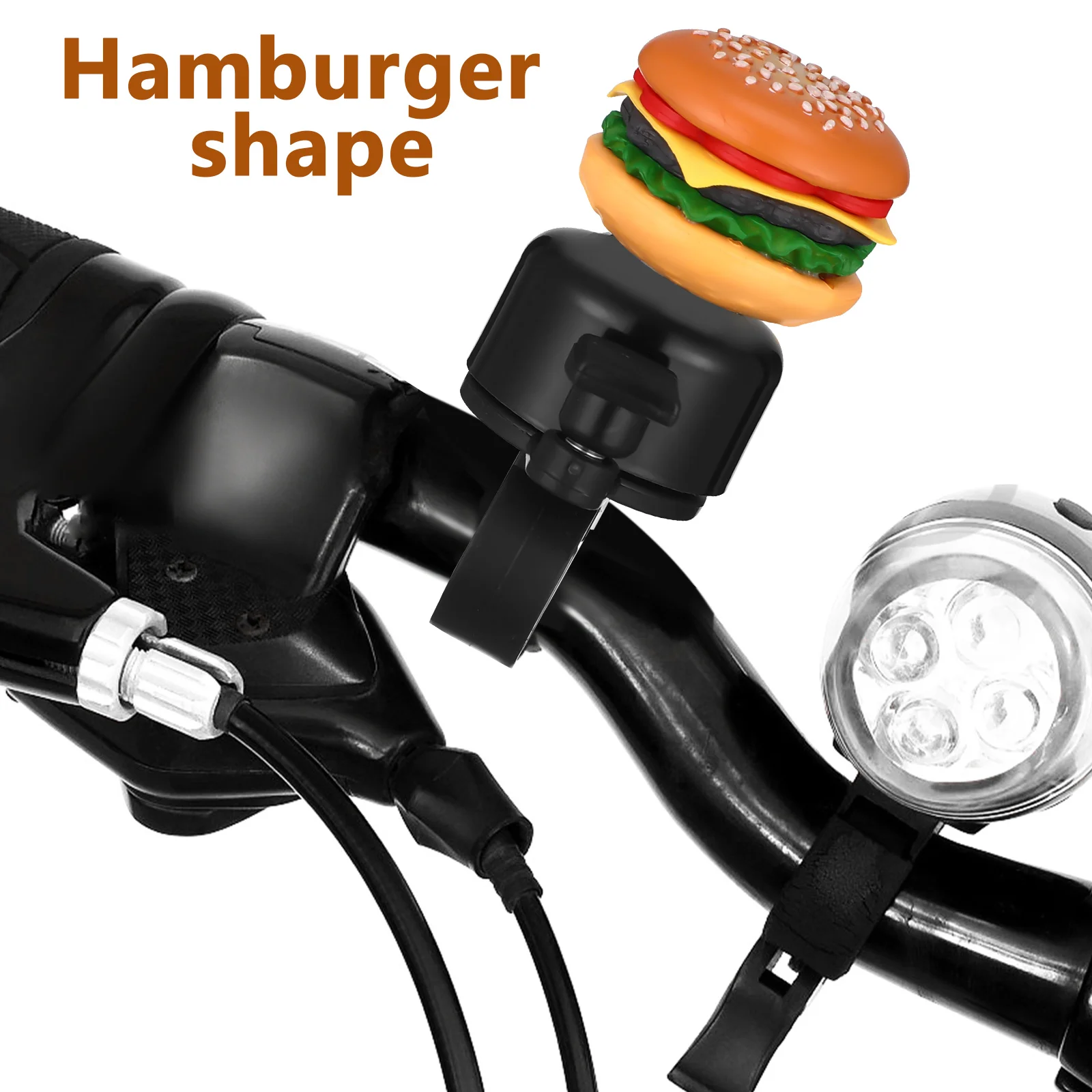

Bicycle Bell Design Iron Clear Sound Cartoon Bike Bell Easy Installation Bike Accessories Kids Adults Handlebars