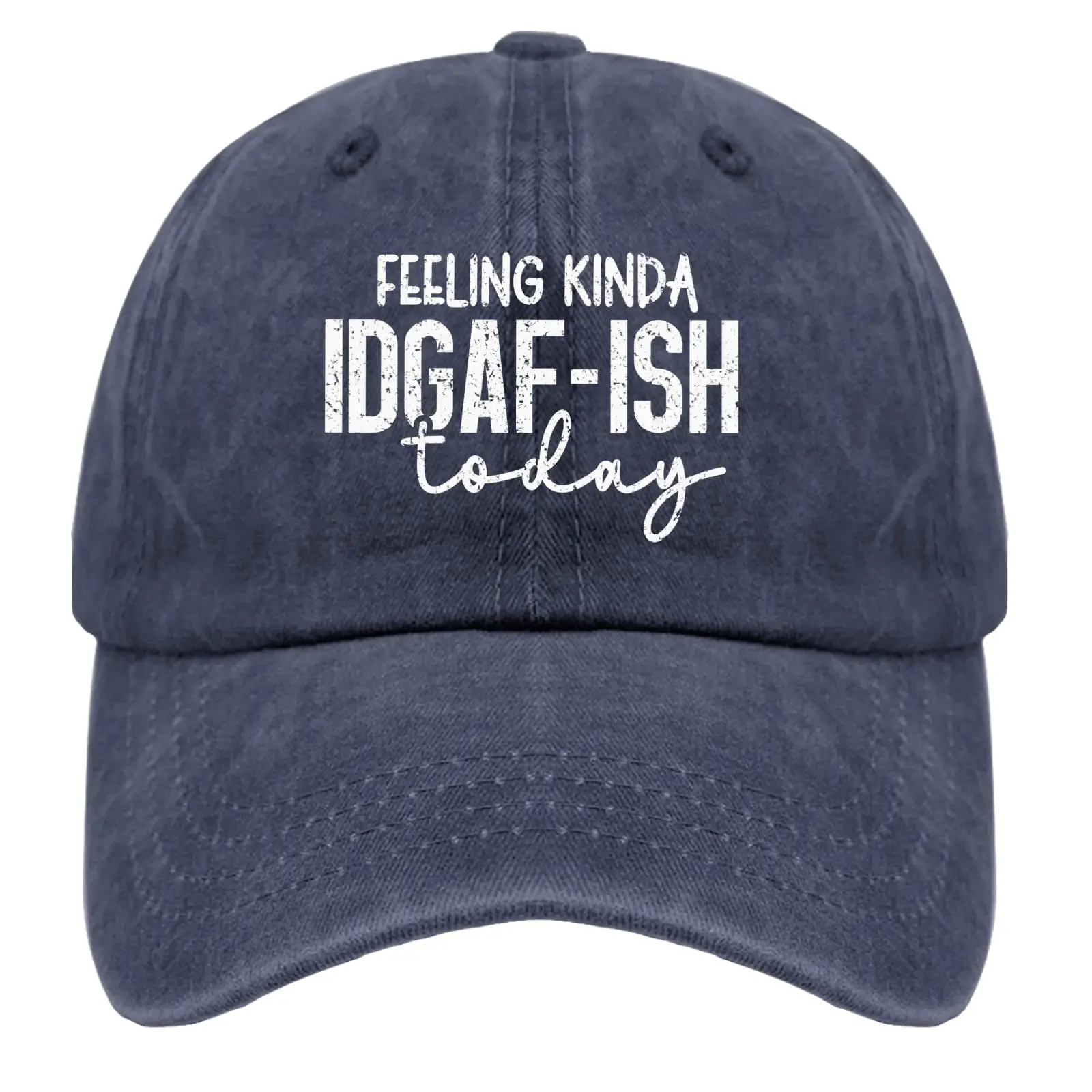 Feeling Kinda Idgaf Today Golf Trucker Hat Womens Men Sun Hats Baseball Caps Gifts for Man Sports Outdoor