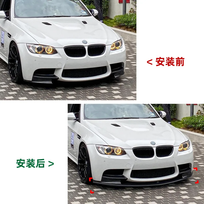 

For BMW 3 Series M3 E90 E91 E92 E93 2006 2007 2008 2009 2010 2011 2012 2013 front corner front lip front shovel modification