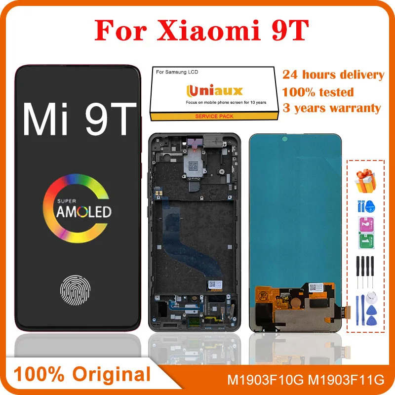 

6.39" For Xiaomi Mi 9T LCD Redmi K20 LCD Display Touch Screen Digitizer Assembly For Mi 9T Pro Redmi K20 Pro LCD Screen