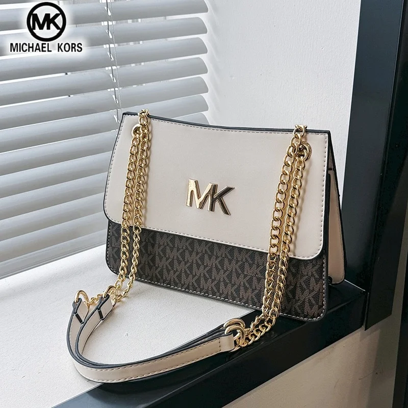 Michael Kors Women's Chain Crossbody Bag - Stylish Commuter Handbag