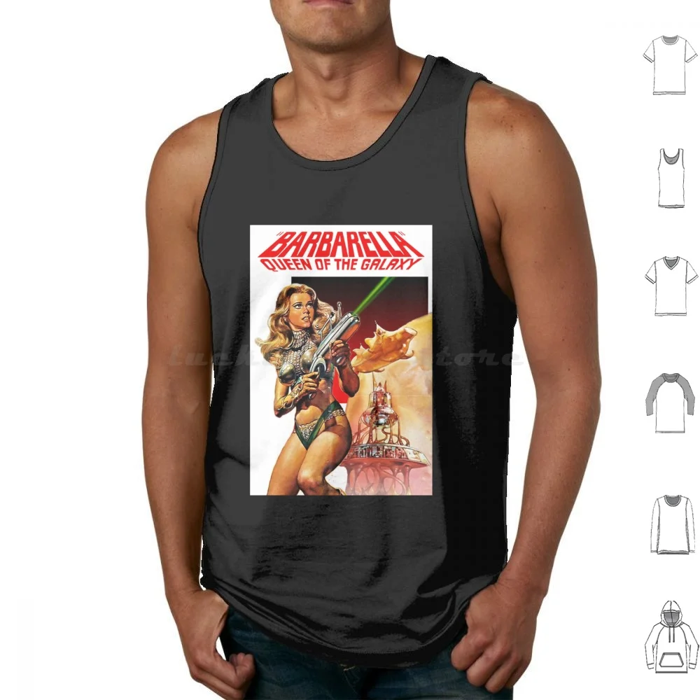 

Barbarella Queen Of The Galaxy Tank Tops Print Cotton Barbarella Queen Of The Galaxy