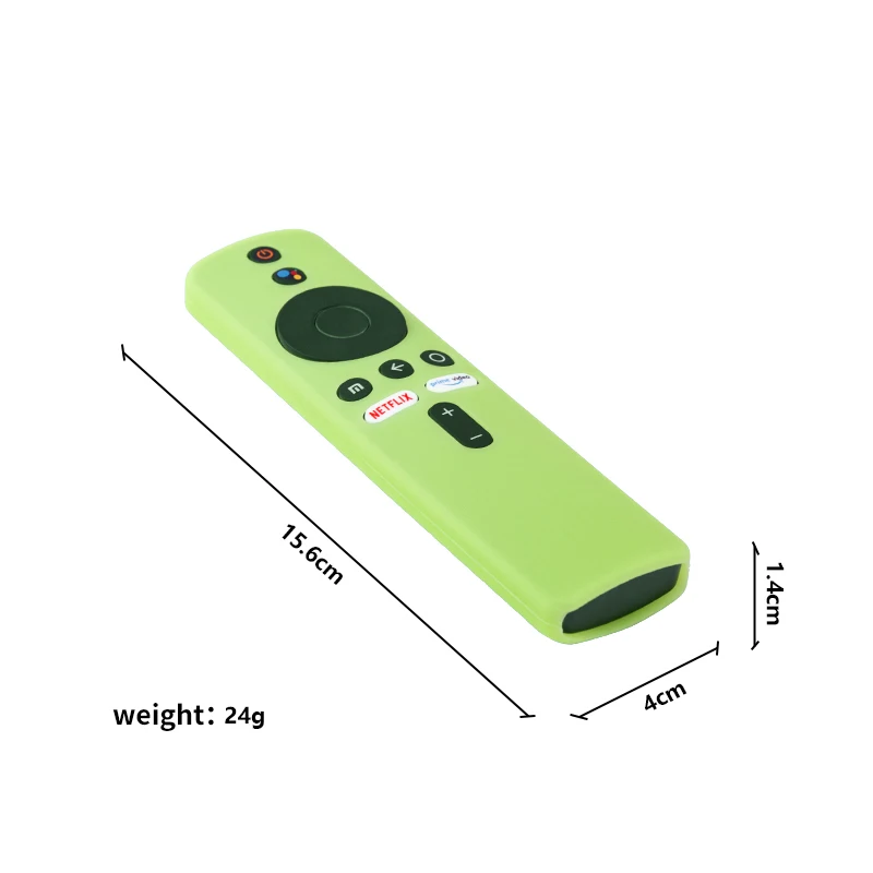 Silicone Protective Case for Xiaomi Mi TV Box S Remote Control Cover Silicone Soft Shockproof Protector Shell for Mi TV Stick 4K - view 3