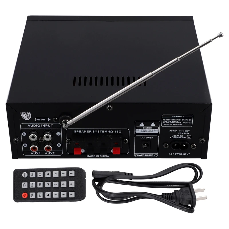 AK55 مضخم الصوت 2.0 قناة HIFI الرقمية بلوتوث مكبر للصوت USB مضخم رقمي