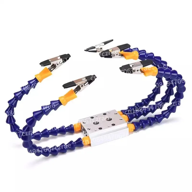 

Auxiliary fixture Multifunctional electric soldering iron fixing bracket Universal tube maintenance Circuit auxiliary