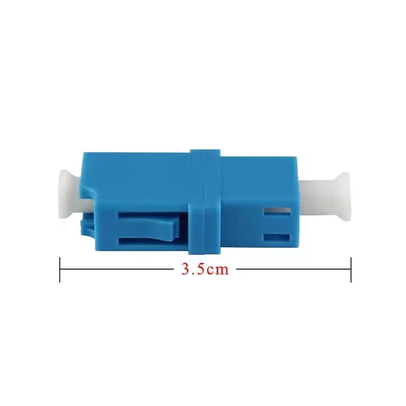 10/50pcs LC UPC Simplex Fiber Optic Adapter UPC Optical Fiber Coupler LC UPC Fiber Optic Coupler Fiber Flange