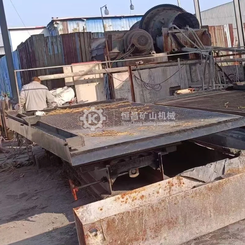 2026China Top Manufacturer Gold Mining Machinery  Chrome Manganese 88 90 110 120 Riffles Shaker Table 6S Gravity Separator