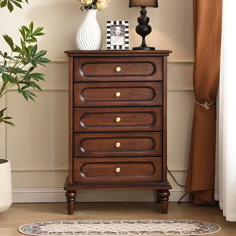 Armario para dormitorio, cajón de pared para salón, retro americano