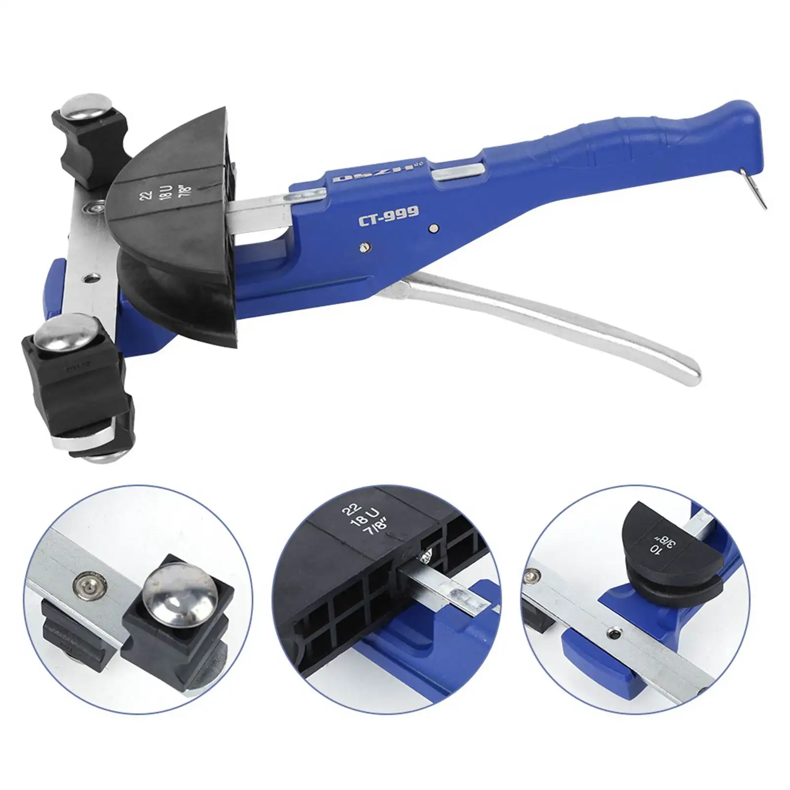 DSZH CT‑999 Bending Machine Pipe Cutter Mechanical Ratchet Bow‑Type with Fiber Wheel 6‑22mm