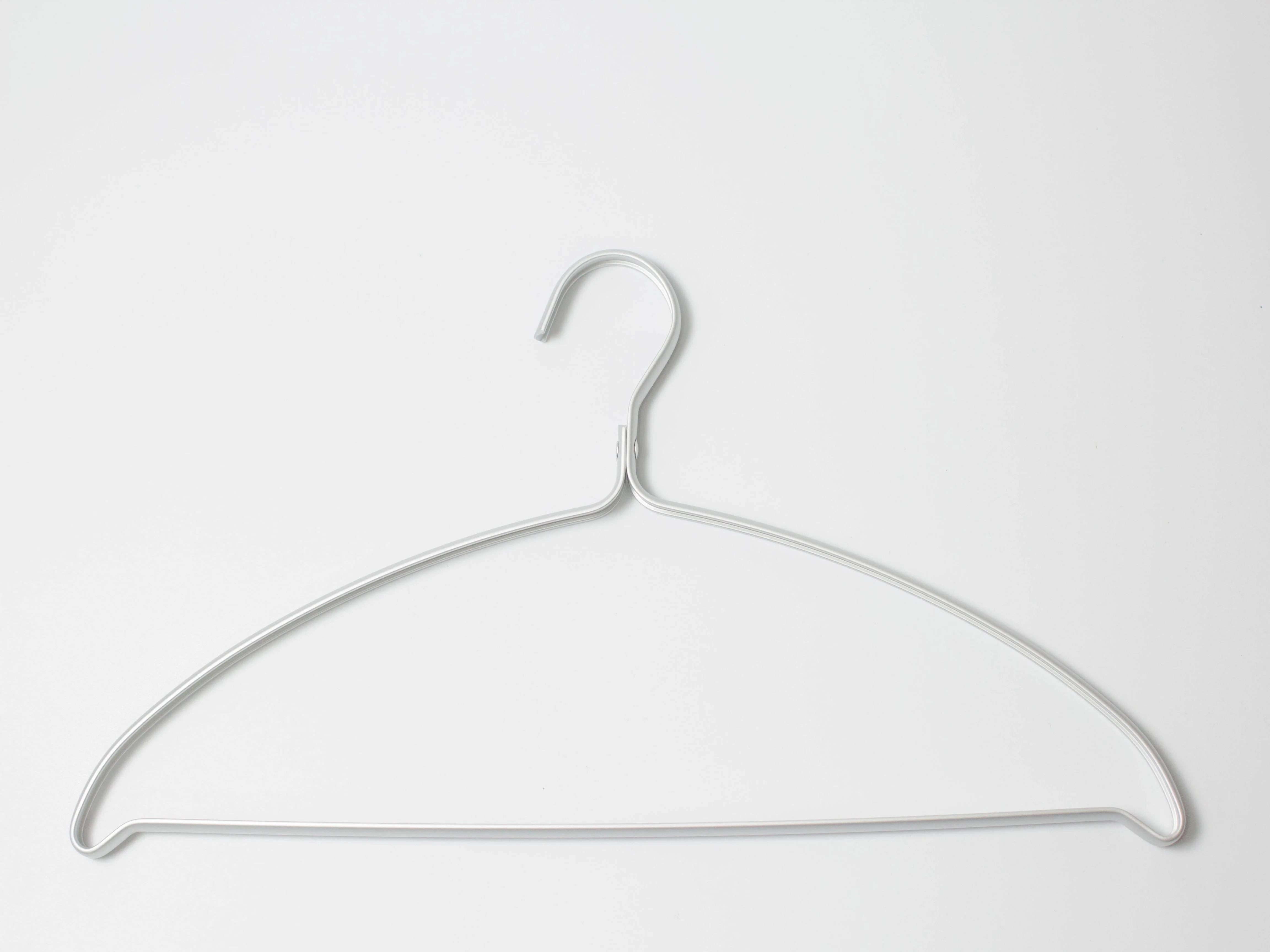 

10 PCS Metal Coat Hanger Silver Suit Garment (DN-9901B-SIL)