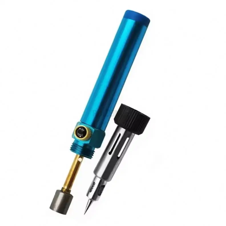Adjustable Temperature Portable Butane Gas Soldering Iron Kit Butane P Tool  Welding Pen
