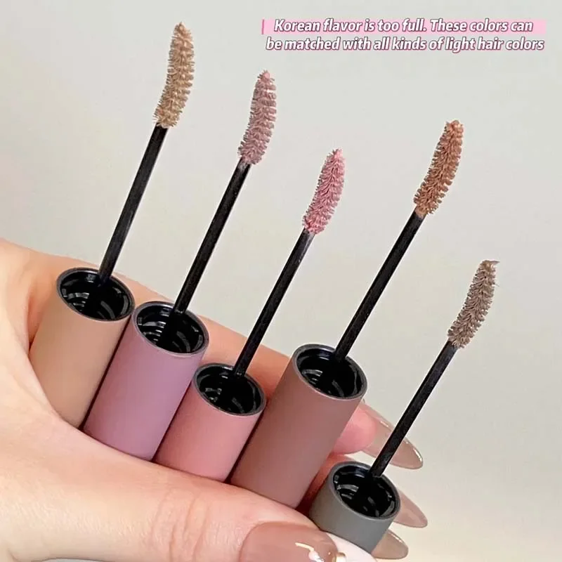 3D Augenbrauen-Färbecreme Langanhaltende Rosa-Braune Farbe Augenbrauen-Mascara Schweißfeste Wild Brow Enhancer Creme Make-up Kosmetik – Detail 5