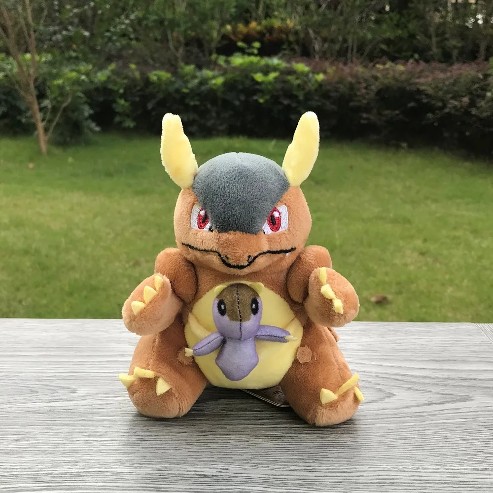 

14cm Pokemon Plush Kangaskhan Fit Stuffed Toys Lovely Soft Doll Gift