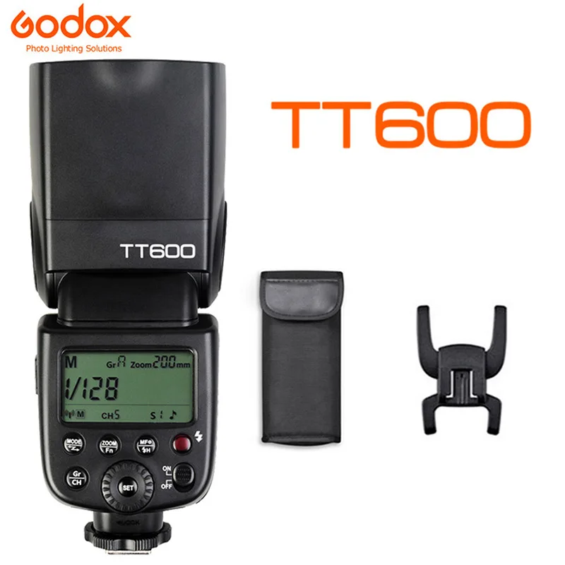 

Godox TT600 Flash Speedlite 2.4G Wireless GN60 Master Slave SLR Camera For Canon Nikon Sony Pentax Olympus Fuji Hot Shoe Flash