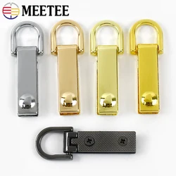 2/4/10Pcs Meetee Metal Side Clip Buckle for Bag Handbags Connector Clasp Hook Strap Buckles DIY Leather Craft Accessories