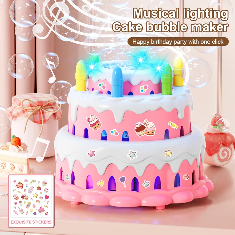 Singing Cake Bubble Machine 4